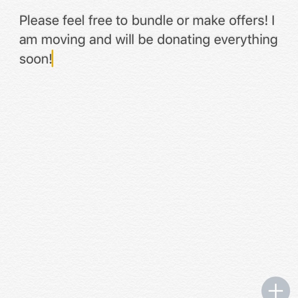 PLEASE MAKE ME OFFERS